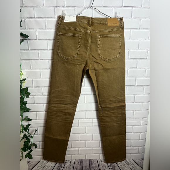 AMERICAN EAGLE slim straight Men’s brown jeans/size 32x34 - Picture 2 of 7